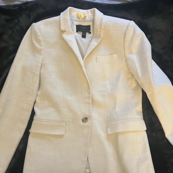 JCREW LINEN WOMENS BLAZER
